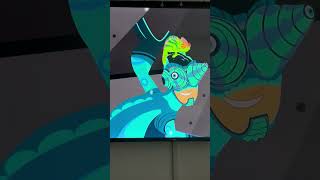 Wild kratts Martin with chameleon power and polar bear 🐻❄️ power and Chris with rhino 🦏 power
