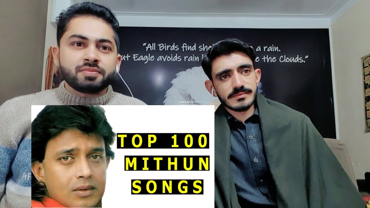 Pakistani Reaction On Top 100 Mithun Songs