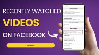 How to Watch Recently Watched Videos on Facebook App | & Facebook Lite App screenshot 5