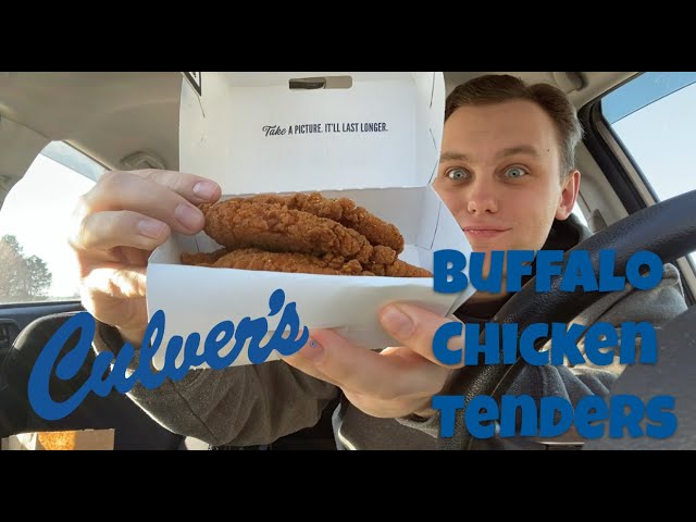Culver'S Buffalo Chicken Tenders Are Back! - Youtube
