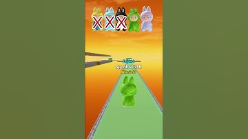 LABUBU NOOB ~ Speed Running Challenge Roblox #shorts #roblox #challenge