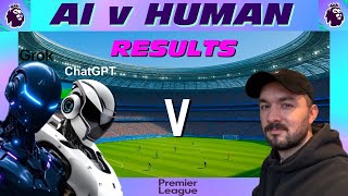 Human vs AI (ChatGPT & Grok) Football Predictions RESULTS | Premier League 1st - 3rd November 2025