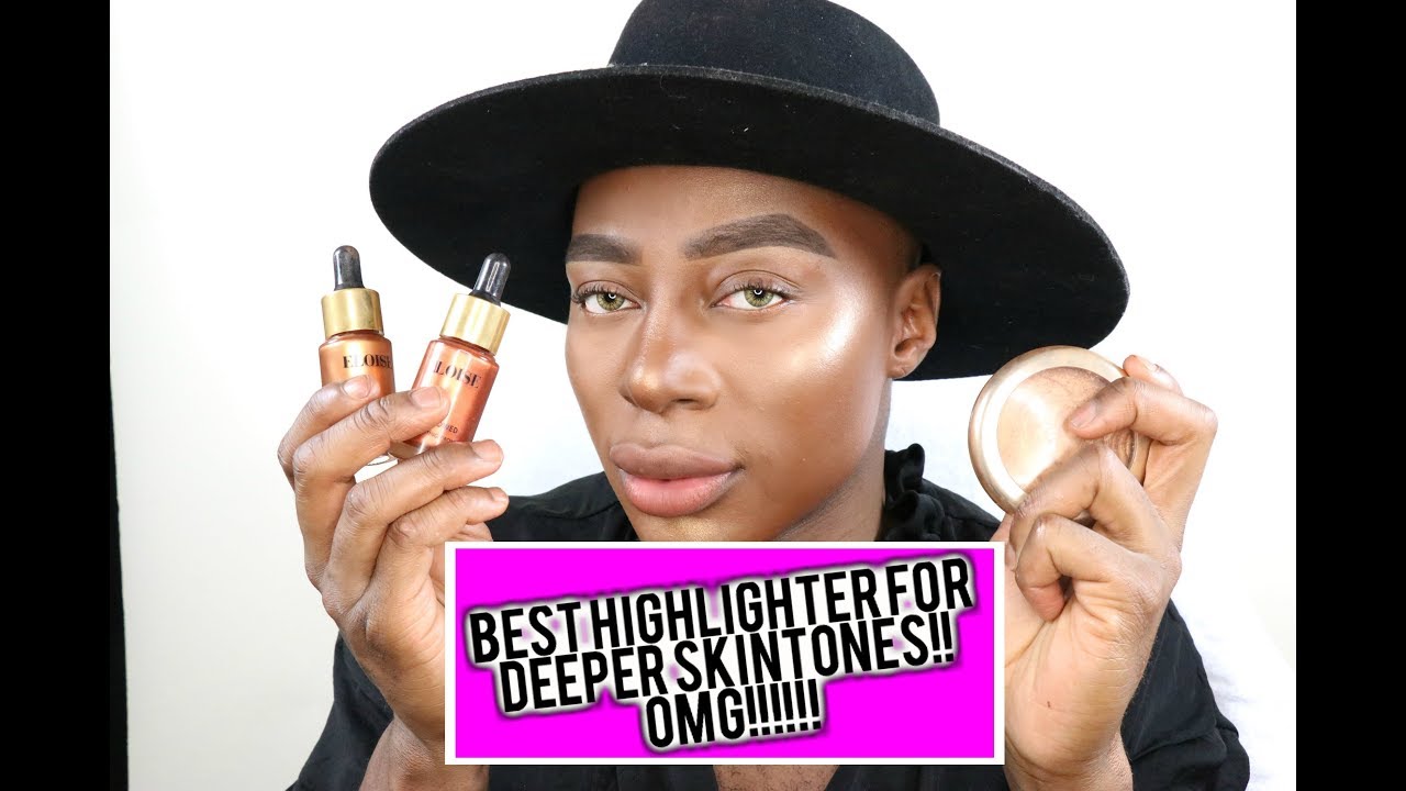 The Best Highlighters For Deeper Skin tones!!! - YouTube