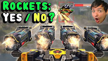 ANTI ROCKET META? War Robots Mk3 Avalanche Behemoth Gameplay WR