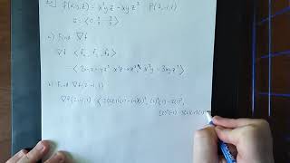 Using a gradient vector to find a directional derivative