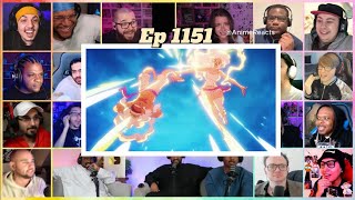 ONE PIECE | EPISODE 1151 | MEGA REACTION MASHUP | ワンピース