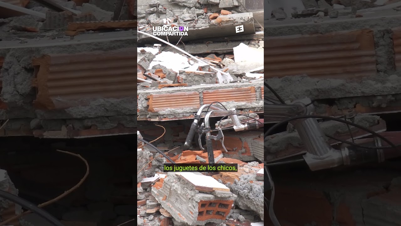 ASI QUEDA UN EDIFICIO DESPUES DE UN TERREMOTO. COLOMBIA