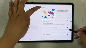 How to Use and Enable Multiwindow Menu in Samsung Galaxy Tab S8 Plus