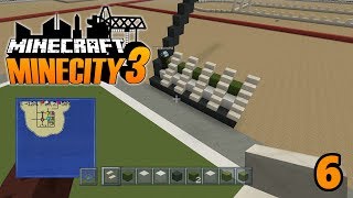 Minecraft Let's Build #6 Tribünenbau ! MINECITY 3 🌴