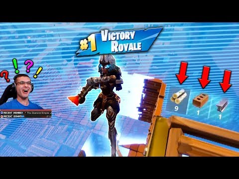 0 Materials...0 Chance of Winning...BUT I didn't give up!