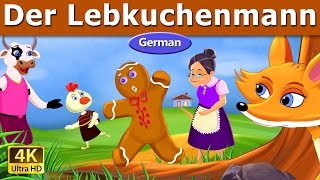 Der Lebkuchenmann | Gingerbread Man in German | Märchen | @GermanFairyTales Resimi