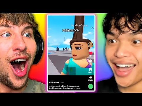 REACTING TO VIRAL ROBLOX CORE TIKTOKS!