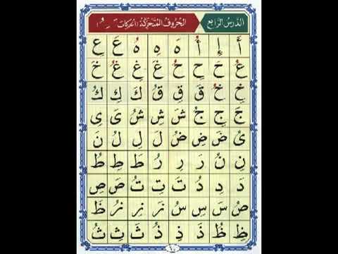 الدرس الرابع نور محمد حقانى القاعدة النورانية
