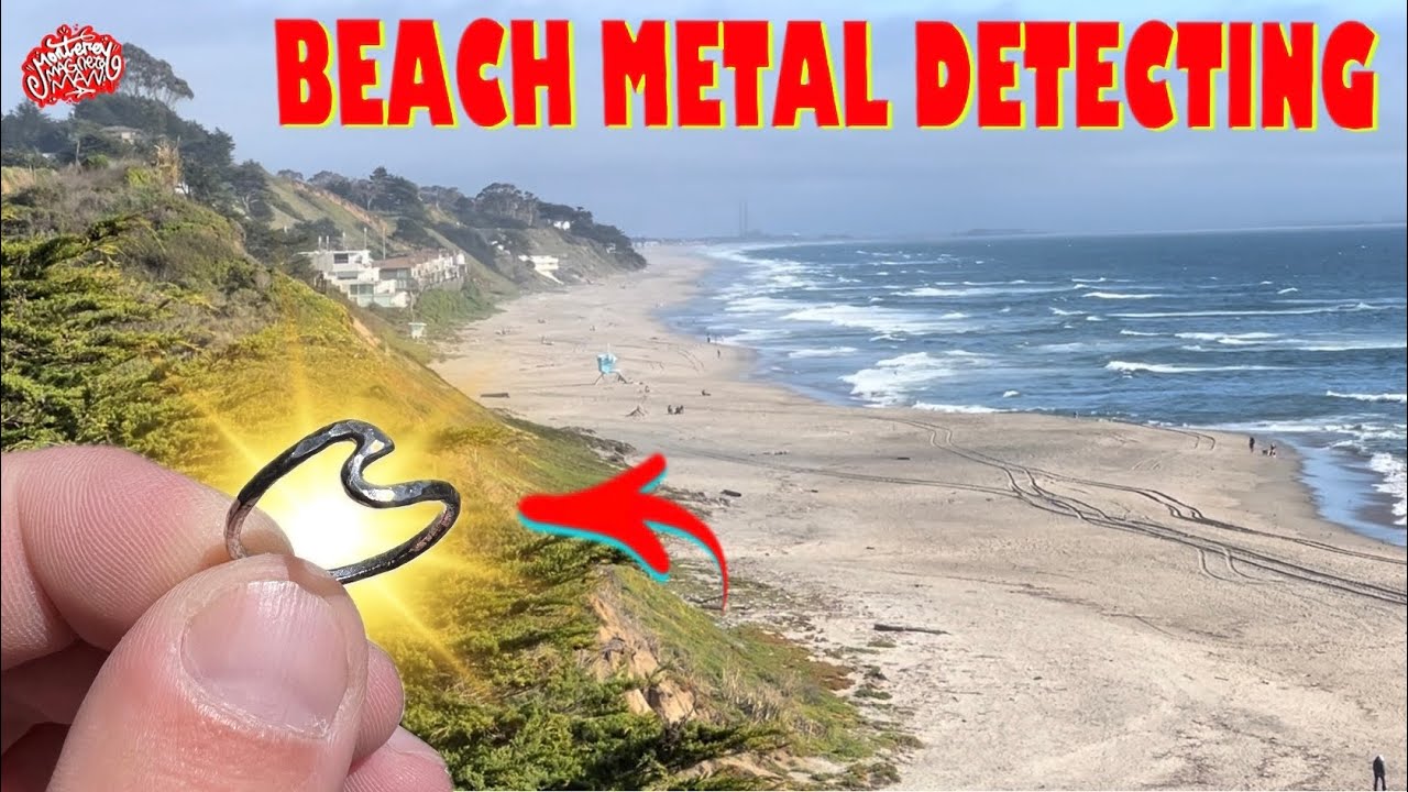 I Found Something on The Beach With a Metal Detector 🤯 - YouTube