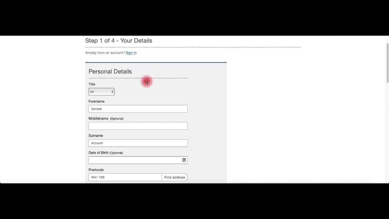 Council Tax - Register for an account