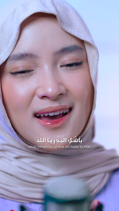 SHOLAWAT BADAR - SABYAN #sabyan #nissasabyan #sholawat #shorts #sholawatbadar #explore