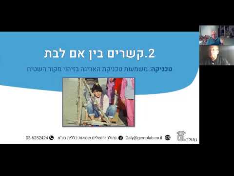 קשר בין אם לבת - משמעות הטכניקה בזיהוי מקור השטיח