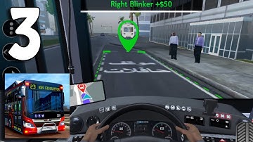 Bus Simulator 2023 - Perfect Route - Gameplay Walkthrough Part 3 (Android, iOS)