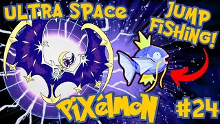 First Time in Ultra Space & JUMP! Fishing - Pixelmon Episode 24 | Singleplayer