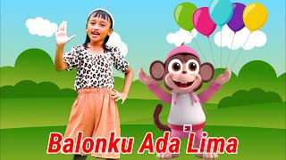 Balonku Ada Lima | Lagu Anak Indonesia Populer | Kamila Hasya