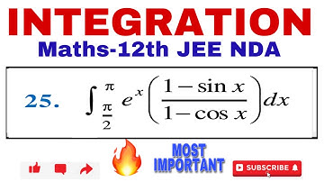 Integral pi/2 to pi e^x(1-sinx/1-cosx)