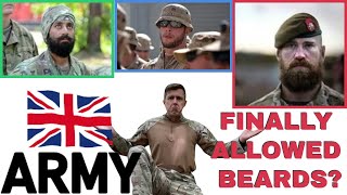 Beards In The British Army | Are You Finally Allowed?