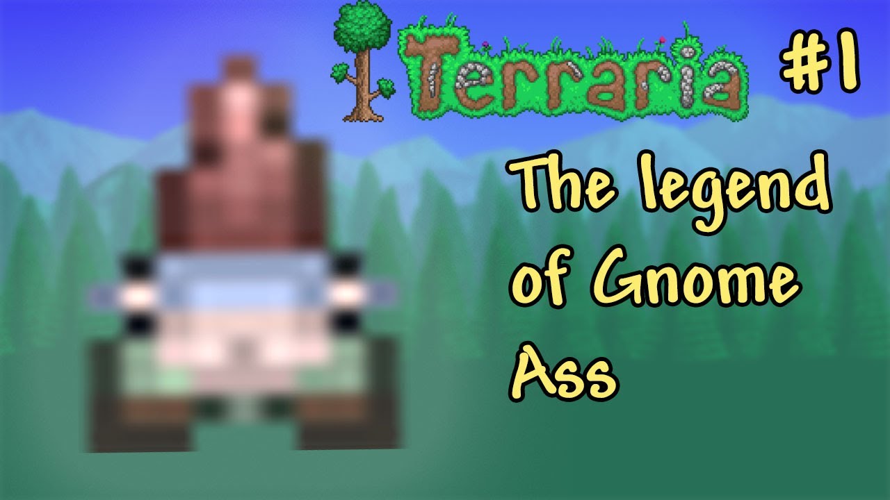 The legend of Gnome Ass Terraria Part 1 YouTube