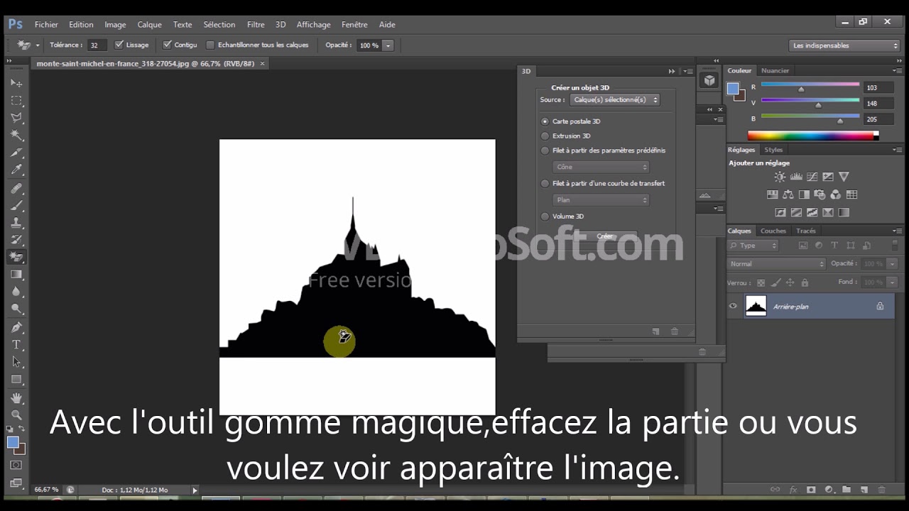 tuto photoshop pour incrustation - YouTube