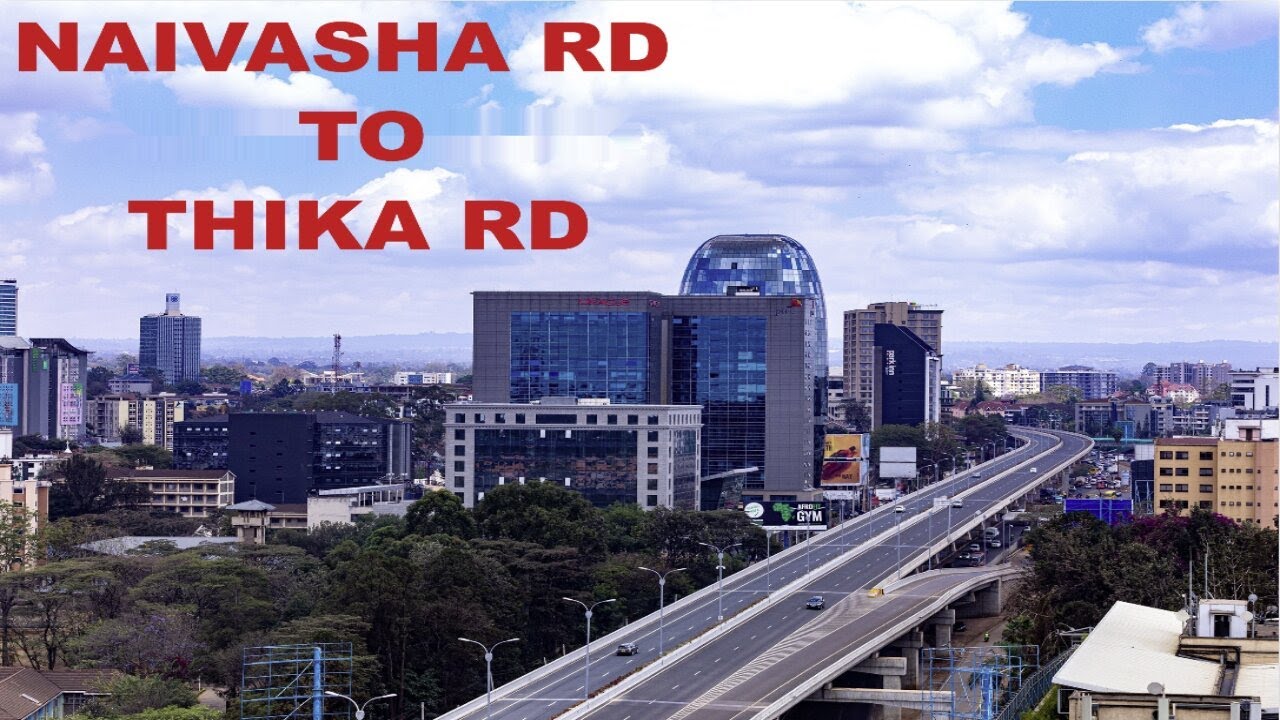 Driving Through Nairobi in 4K | Naivasha Road to Kangemi, Westlands & Thika Road | City Drive Kenya