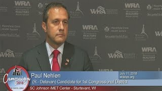 Campaign 2018: Paul Nehlen (R) Candidate for 1st Congressional District