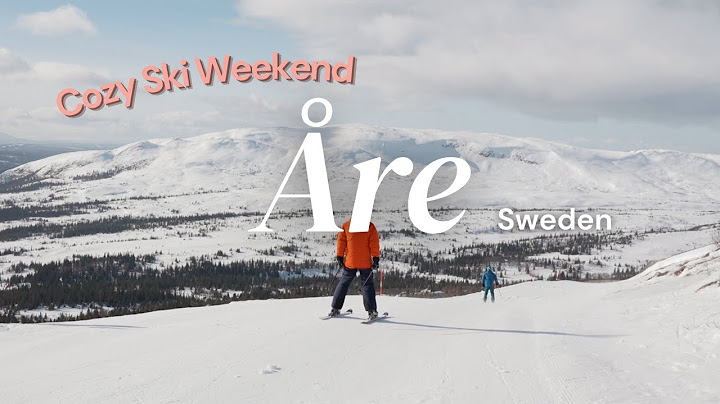 Ski Weekend in Åre | Skiing, Cozy Cafés & Slow Travel in Sweden’s Snowy Mountains