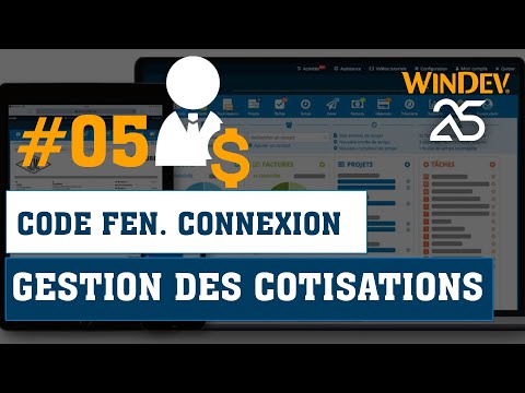 WinDev : GECOT #05 - Code fenêtre de connexion