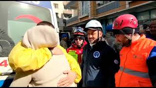 #Hatay Kırıkhan'da 104 saat sonra gelen mucize