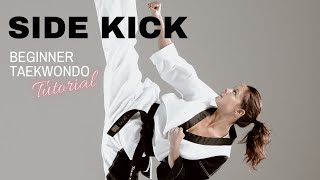 Side Kick tutorial martial arts | Chloe Bruce