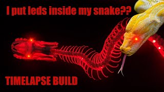 How to assemble a giant Python snake (Full Guide)