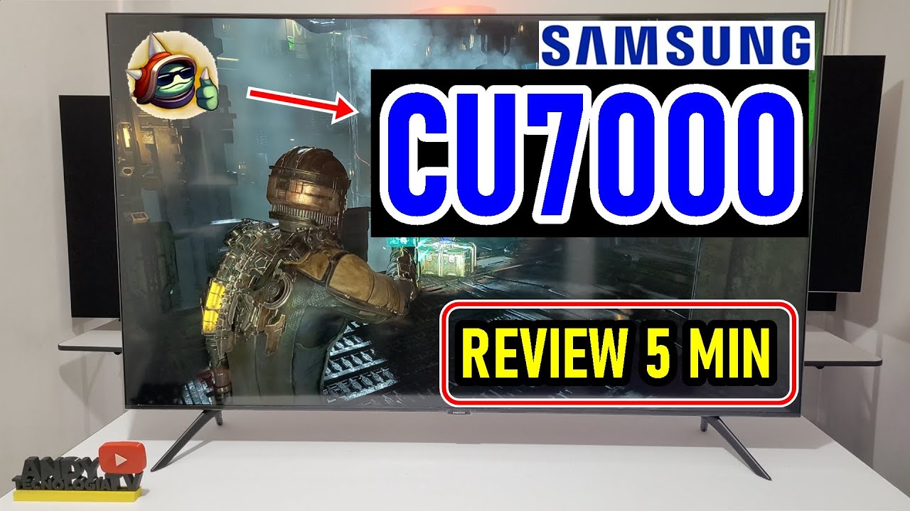 SAMSUNG CU7000 CRYSTAL SMART TV 4K: FULL REVIEW IN 5 MINUTES 