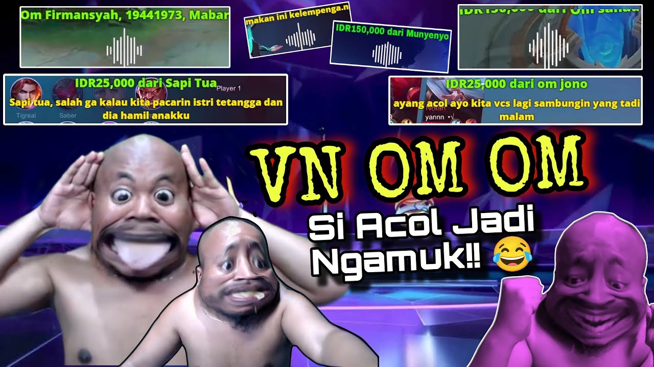 VN OM OM Pesbuk & Saweria Absurd Bikin Pascol Full Emosi - Momen Kocak Pascol