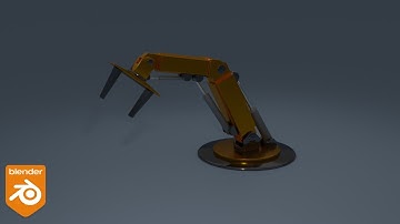 Robotic arm | Animations with Blender