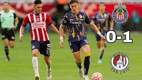 Chivas vs Atlético San Luis 0-1 Resumen y Gol | Liga MX