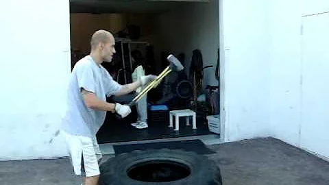 Robert Gieser Sledgehammer Training