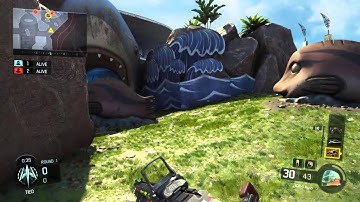 Call of Duty®: Black Ops III Search and Destroy 1v6 clutch with bomb plant