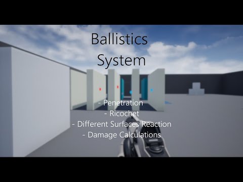 Download Unreal Engine Marketplace | Ballistics System | Showcase