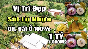 Cô bảy bán gấp mảnh vườn trái cây, sát lộ nhựa, QH, đất ở 100%, Cẩm Mỹ Đồng Nai