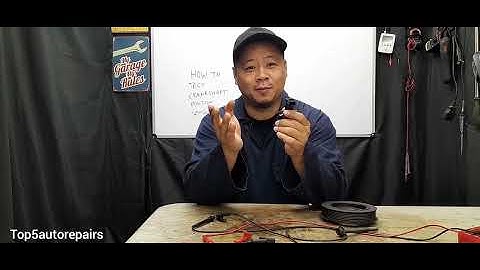 HOW TO TEST CRANKSHAFT POSITION SENSOR WITH A MULTIMETER