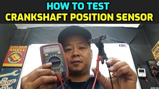 HOW TO TEST CRANKSHAFT POSITION SENSOR WITH A MULTIMETER