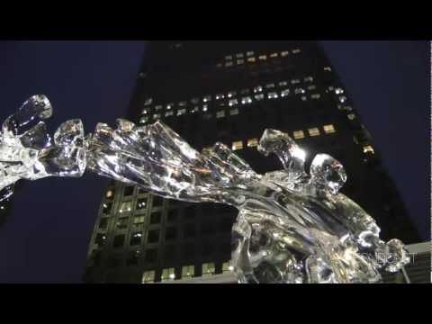Amazing Ice Sculptures at the London Ice Sculpting...