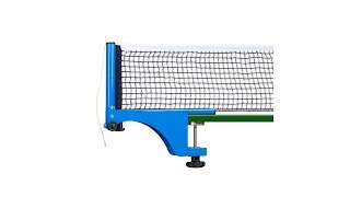 Lixada Tischtennisnetz Metallklemmen Zusammenklappbares Tragbares Tischtennisnetz Netzclip Set 15 173cm 