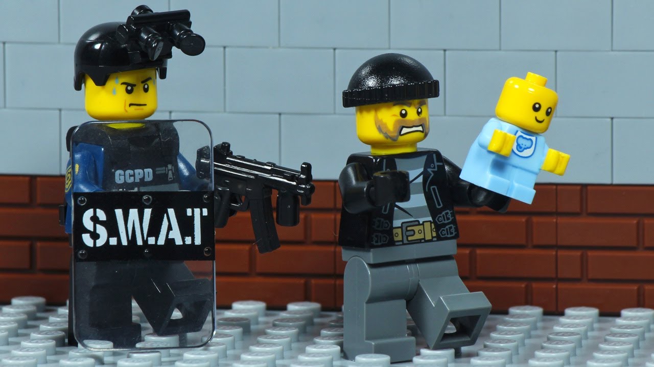 Lego City Swat Top Secret Baby Save - YouTube