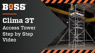 Setting up a BoSS Clima 3T Mobile Access Tower