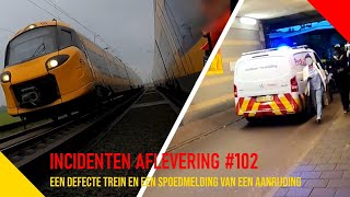 Een defecte trein en een spoedmelding van een aanrijding - Incidentenbestrijders #102